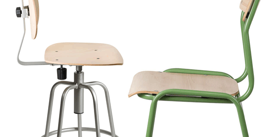 Taburetes ergonómicos para aulas